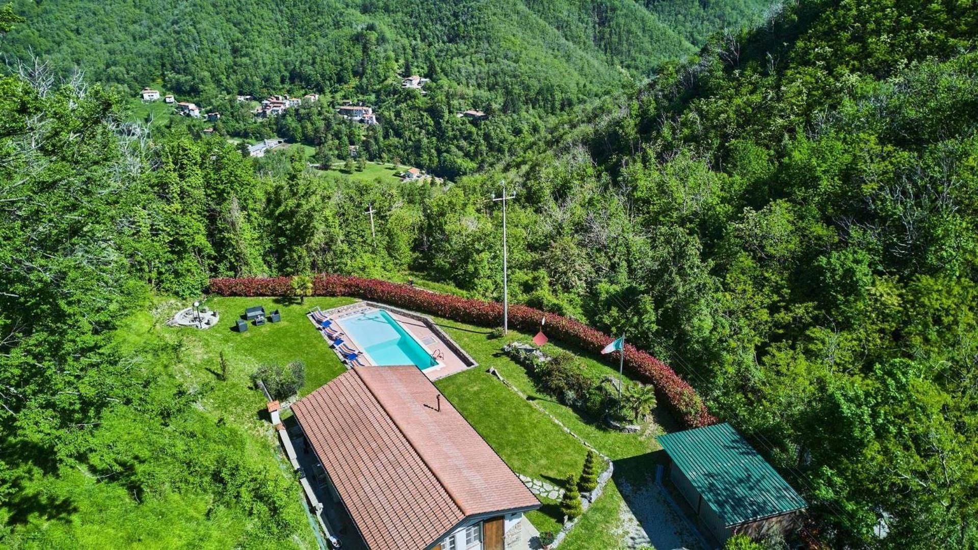 Вилла La Sella Pescaglia Экстерьер фото