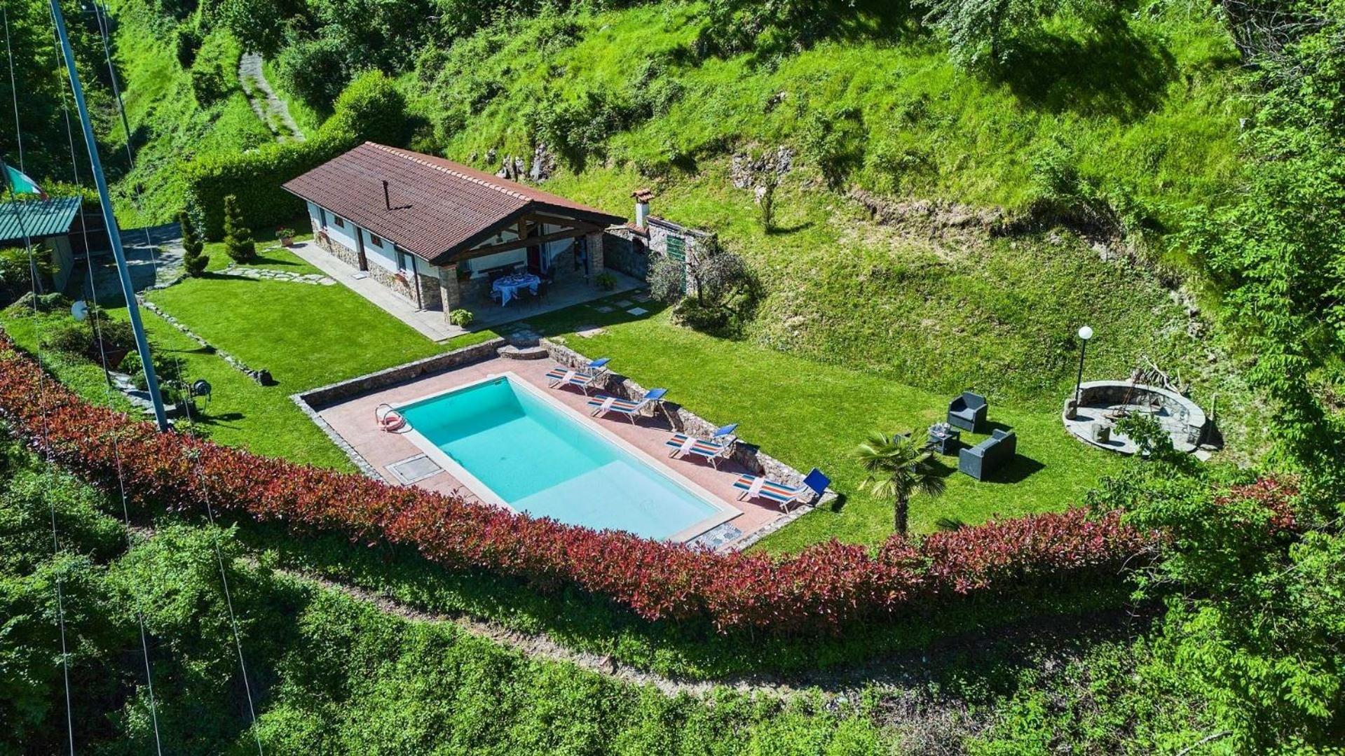 Вилла La Sella Pescaglia Экстерьер фото
