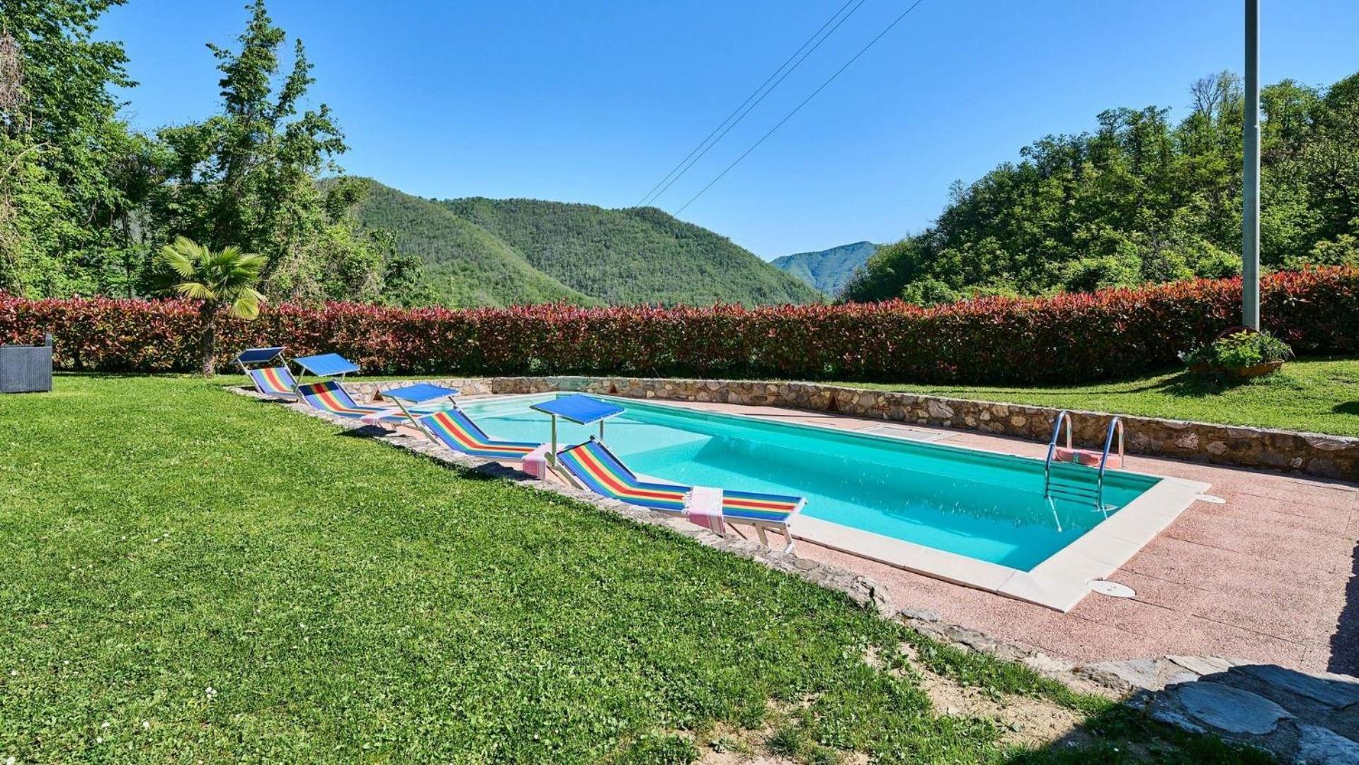 Вилла La Sella Pescaglia Экстерьер фото